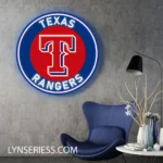 Texas Rangers Neon Sign Mlb 1