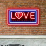 Texas Rangers Neon Sign Romance Sign 1
