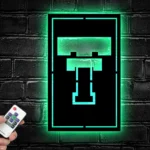 Texas Tech Red Raiders Metal Sign Block Letter T 1