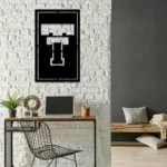 Texas Tech Red Raiders Metal Sign Block Letter T 1