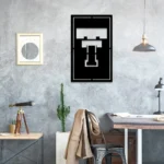 Texas Tech Red Raiders Metal Sign Block Letter T 1