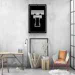 Texas Tech Red Raiders Metal Sign Block Letter T 1