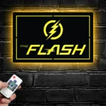 The Flash Metal Sign Lightning Bolt 1