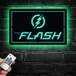 The Flash Metal Sign Lightning Bolt 1
