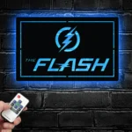The Flash Metal Sign Lightning Bolt 1