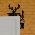 Tooheys New Metal Sign Tap Handle 1
