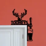 Tooheys New Metal Sign Tap Handle 1