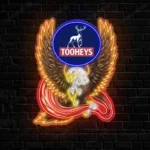 Tooheys New Neon Sign Bespoke Logo Custom American Eagle 1