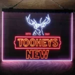 Tooheys New Neon Sign Deer 3 Color 1
