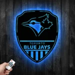 Toronto Blue Jays Metal Sign Shield Shape 1