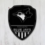 Toronto Blue Jays Metal Sign Shield Shape 1
