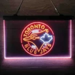 Toronto Blue Jays Neon Sign Artistic 3 Color 1