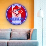 Toronto Blue Jays Neon Sign Canada Flag Acrylic 1