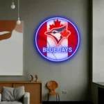 Toronto Blue Jays Neon Sign Canada Flag Acrylic 1
