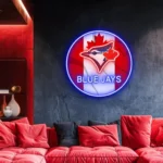Toronto Blue Jays Neon Sign Canada Flag Acrylic 1