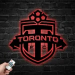 Toronto Fc Metal Sign Logo 1