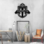 Toronto Fc Metal Sign Logo 1