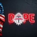 Toronto Fc Neon Sign Dripping Dope 1