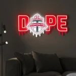 Toronto Fc Neon Sign Dripping Dope 1
