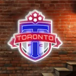 Toronto Fc Neon Sign Fc Crest Badge 1