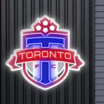 Toronto Fc Neon Sign Fc Crest Badge 1
