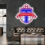 Toronto Fc Neon Sign Fc Crest Badge 1