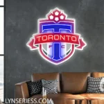 Toronto Fc Neon Sign Fc Crest Badge 1