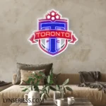 Toronto Fc Neon Sign Fc Crest Badge 1
