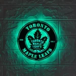 Toronto Maple Leafs Metal Sign Maple Leaf Emblem 1