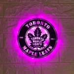 Toronto Maple Leafs Metal Sign Maple Leaf Emblem 1