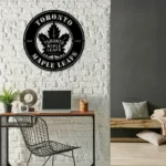 Toronto Maple Leafs Metal Sign Maple Leaf Emblem 1