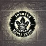 Toronto Maple Leafs Metal Sign Maple Leaf Emblem 1