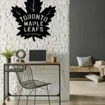 Toronto Maple Leafs Metal Sign Nhl Logo 1