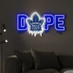Toronto Maple Leafs Neon Sign Dripping Dope 1