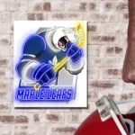 Toronto Maple Leafs Neon Sign Mascot Acrylic 1