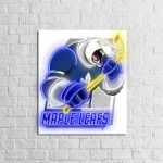 Toronto Maple Leafs Neon Sign Mascot Acrylic 1