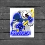 Toronto Maple Leafs Neon Sign Mascot Acrylic 1