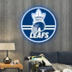 Toronto Maple Leafs Neon Sign Nhl Helmet Acrylic 1
