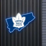 Toronto Maple Leafs Neon Sign Toronto State Map 1