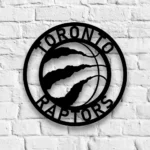 Toronto Raptors Metal Sign Nba 1