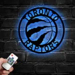 Toronto Raptors Metal Sign Nba 1