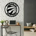 Toronto Raptors Metal Sign Nba 1