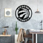 Toronto Raptors Metal Sign Nba 1