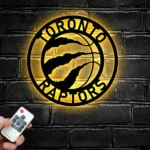 Toronto Raptors Metal Sign Nba 1