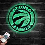 Toronto Raptors Metal Sign Nba 1