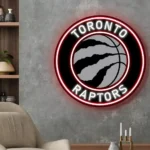 Toronto Raptors Neon Sign Stylish Nba 1