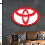 Toyota Neon Sign Logo 1