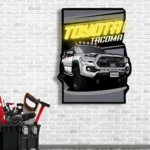 Toyota Neon Sign Tacoma Poster 1
