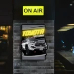 Toyota Neon Sign Tacoma Poster 1
