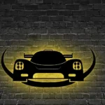 Ultima Metal Sign Logo Car 1